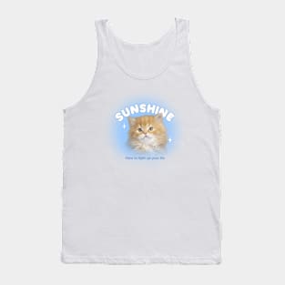 Cat sunshine Tank Top